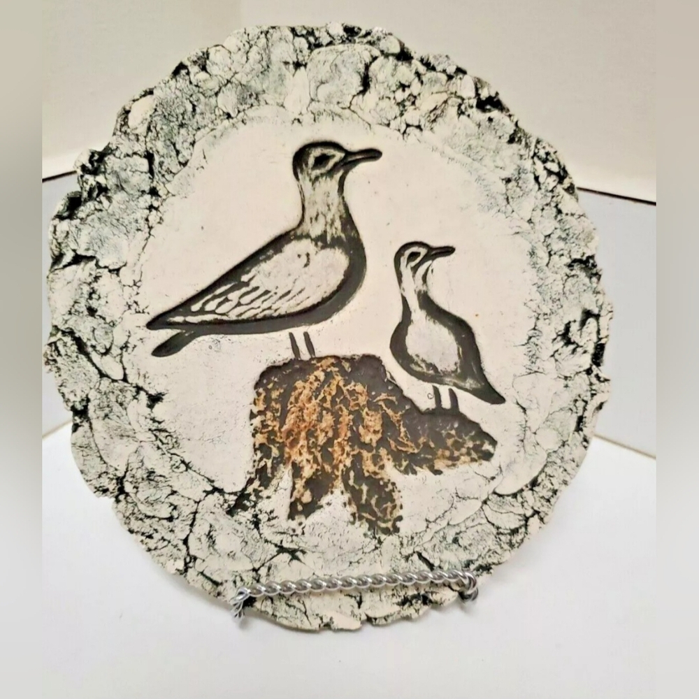 Shapes of Clay Seabird Pottery Sculpture Stan Langwait, Mt St.Helen Ash Art